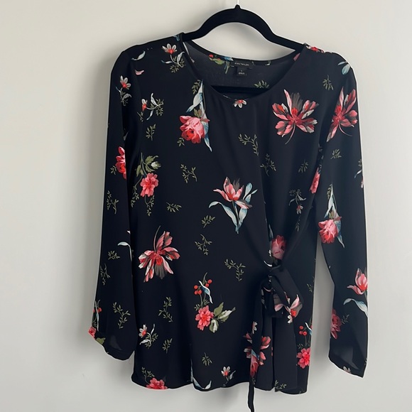 Ann Taylor Tops - Ann Taylor Floral Blouse